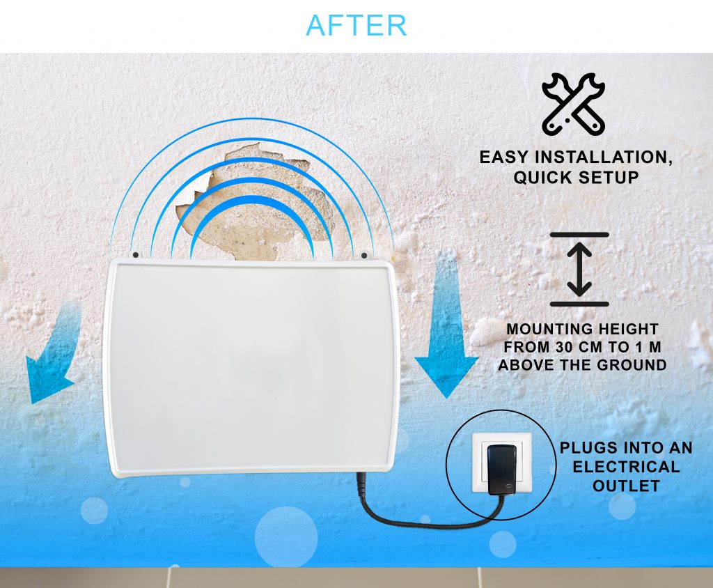Device against humidity in walls IPE STOP ONE