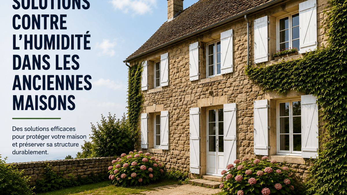 Solutions contre l'humidité dans les maisons anciennes