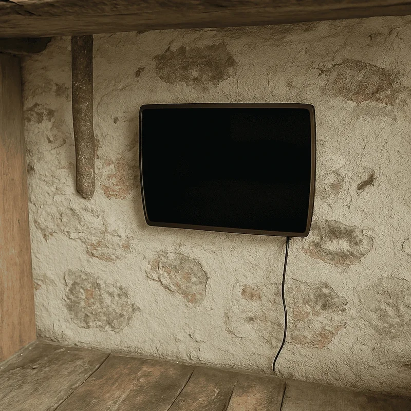 Appareil ATE pour murs humides